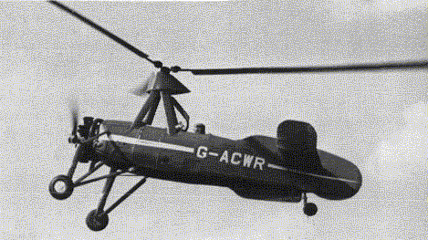 The Cierva C-30. About 300 examples were built during the 1930's